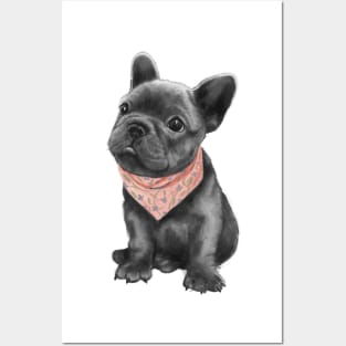 Frenchie Posters and Art